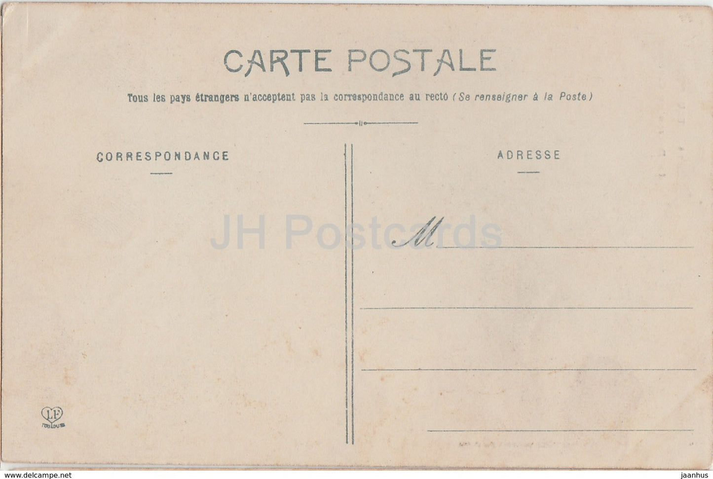 Toulouse - Le Donjon du Capitole - 14 - old postcard - France - unused