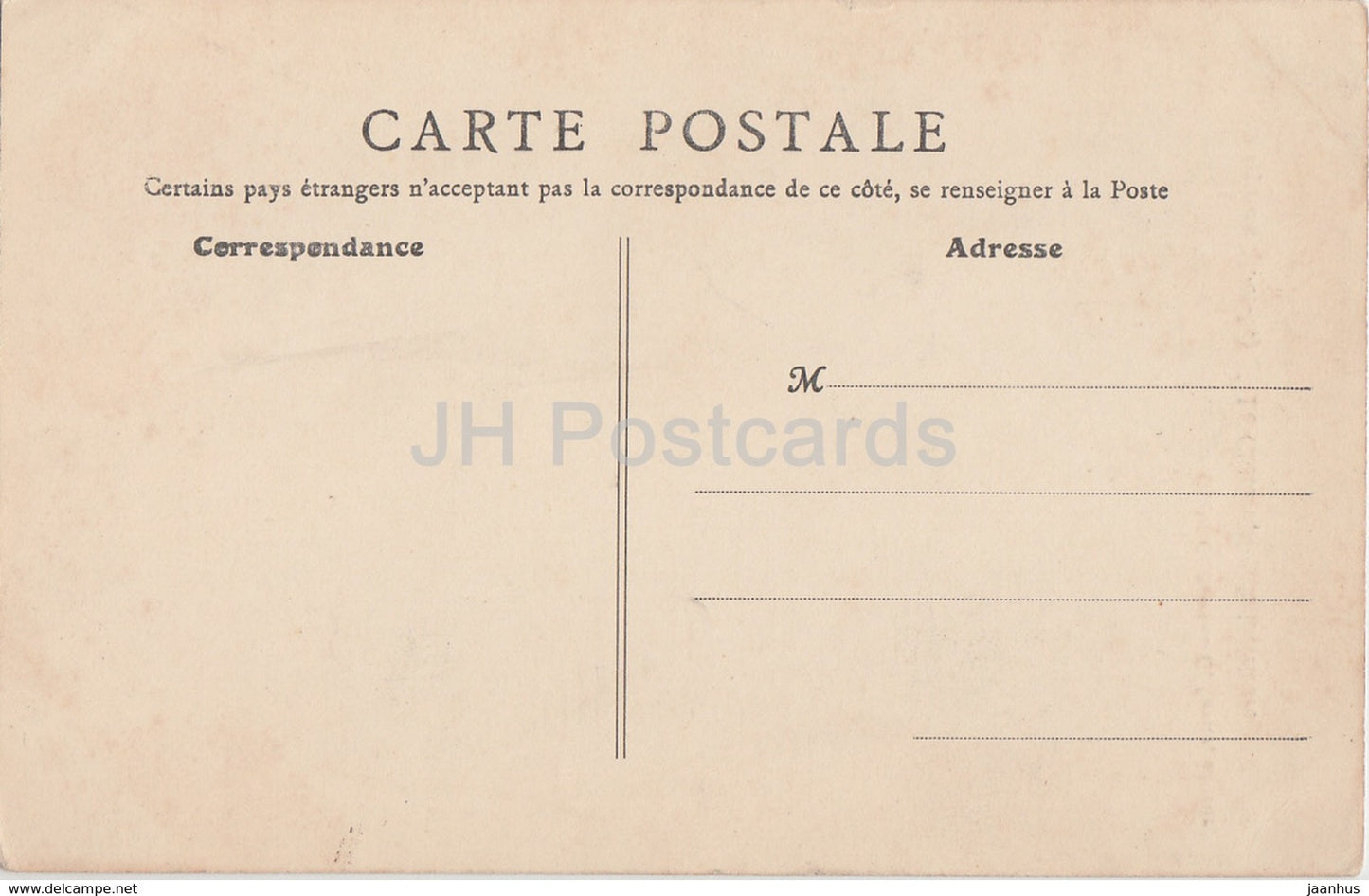 Luynes - Le Chateau - Facade interieure - castle - 23 - old postcard - France - unused