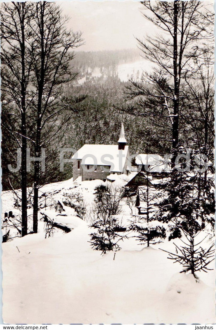 Hundsbach Biberach 800 m - Bahnstation Raumunzach - old postcard - Germany - unused - JH Postcards