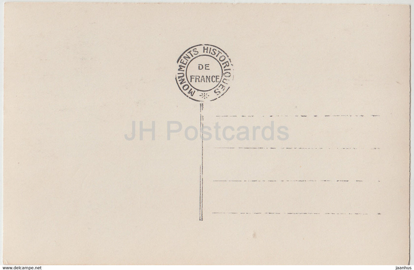 Bourges - Palais Jacques Coeur - Facade Sud Ouest - old postcard - France - unused