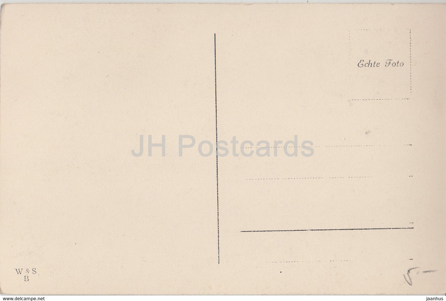 Rijksmuseum - Huis Lambert van Meerten - Delft - Vestibule - musée - WSB - carte postale ancienne - Pays-Bas - inutilisé