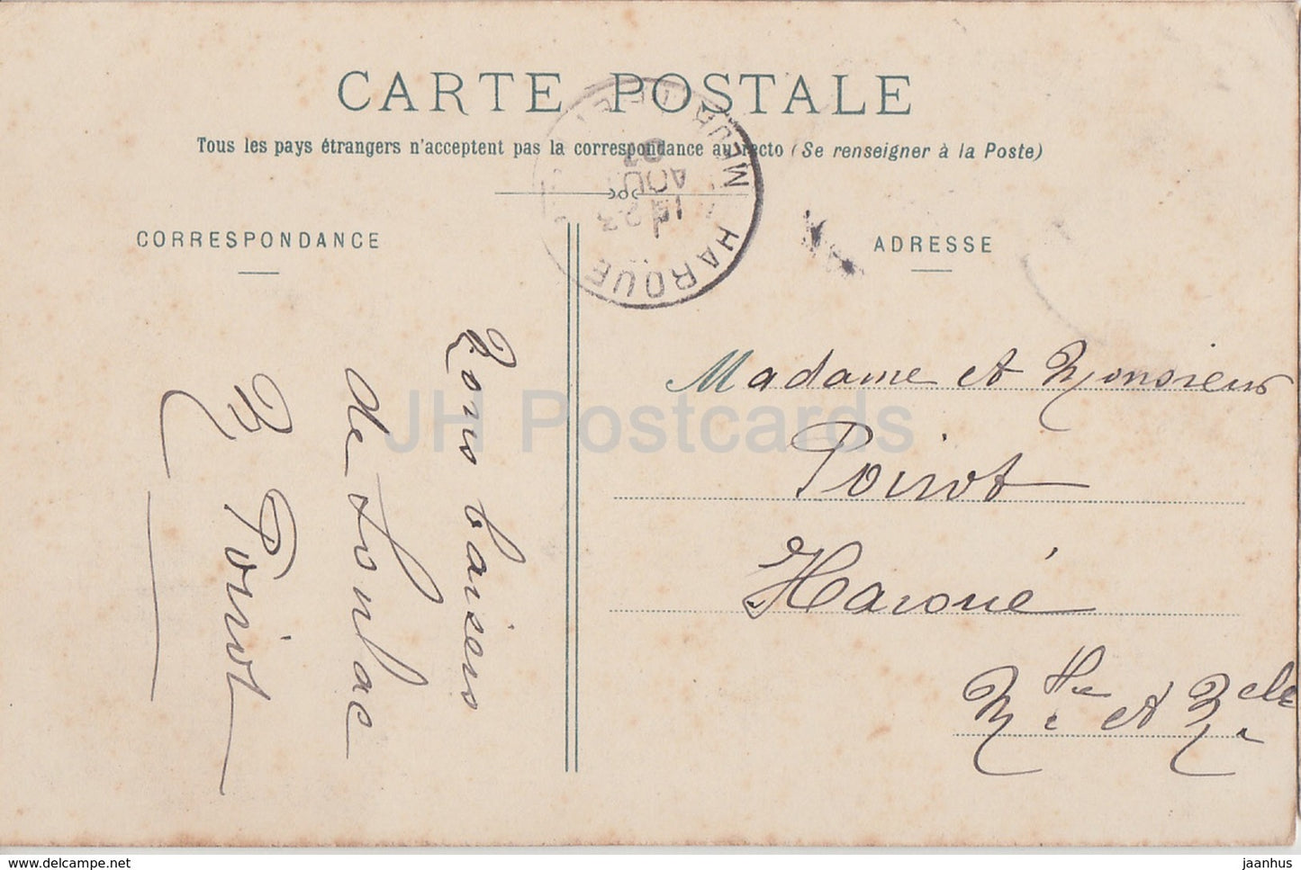 Soulac sur Mer - La Basilique - Kathedrale - 98 - alte Postkarte - 1907 - Frankreich - gebraucht