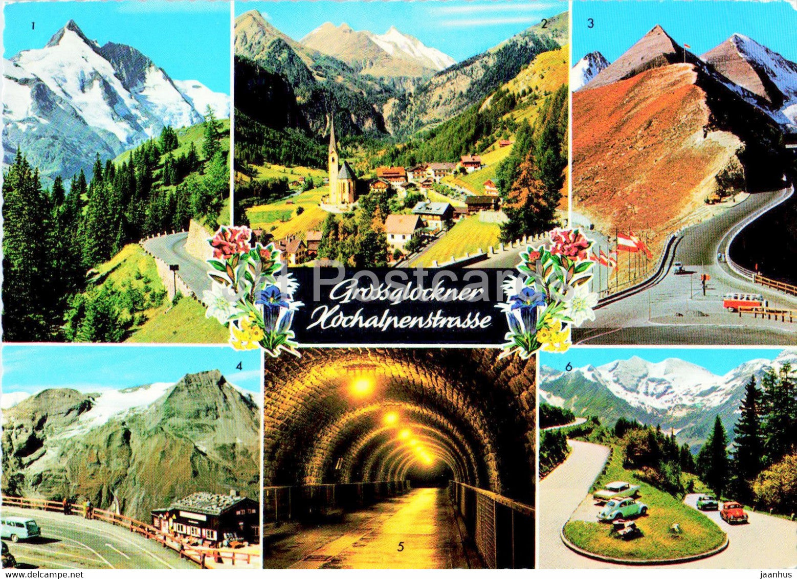 Grossglockner Hochalpenstrasse - Parkplatz Rossbach - Heiligenblut - Fuschertorl - Austria - unused - JH Postcards