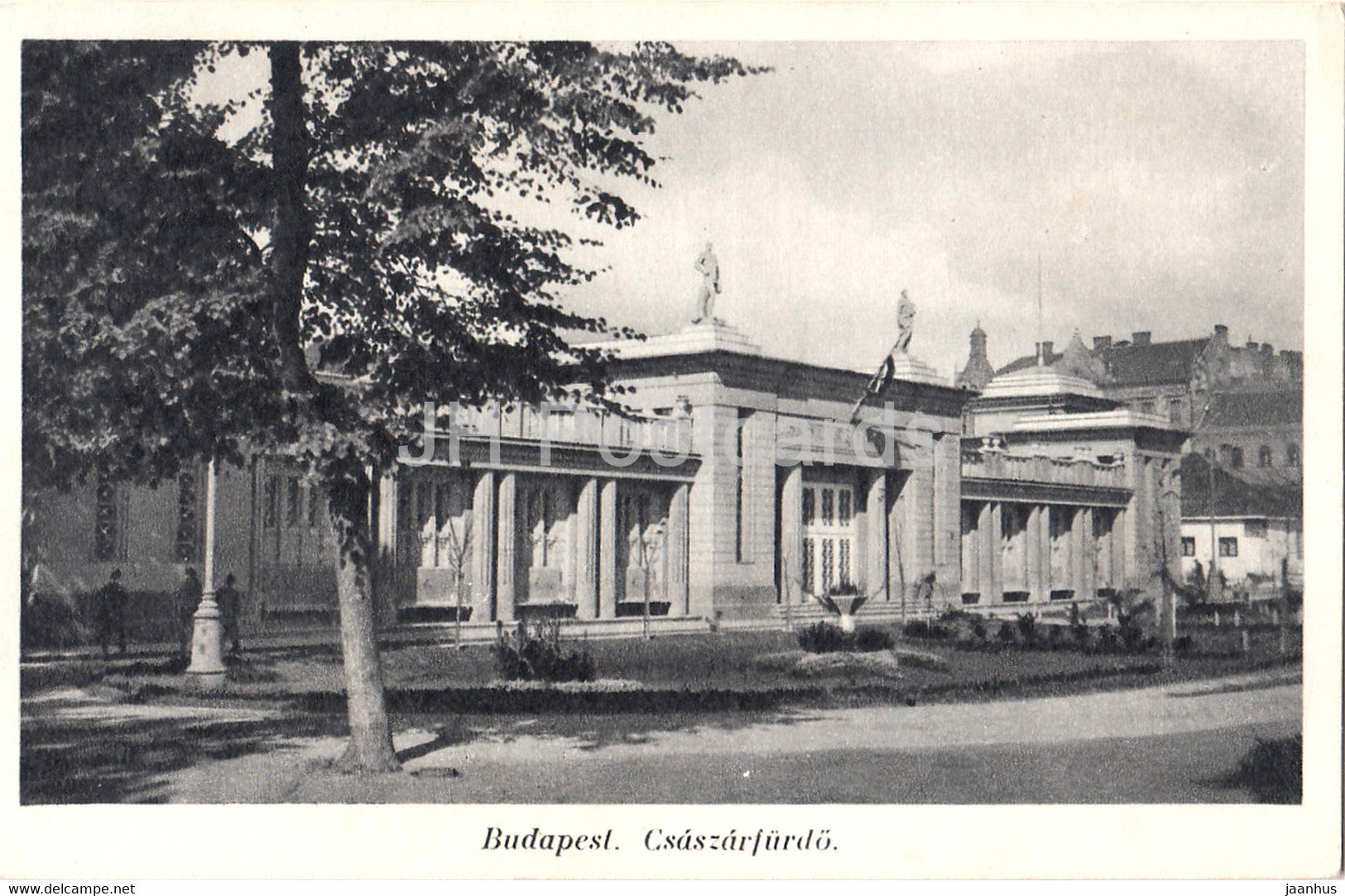 Budapest - Csaszarfurdo - Kaiser bad - Emperor Baths - old postcard - Hungary - unused - JH Postcards