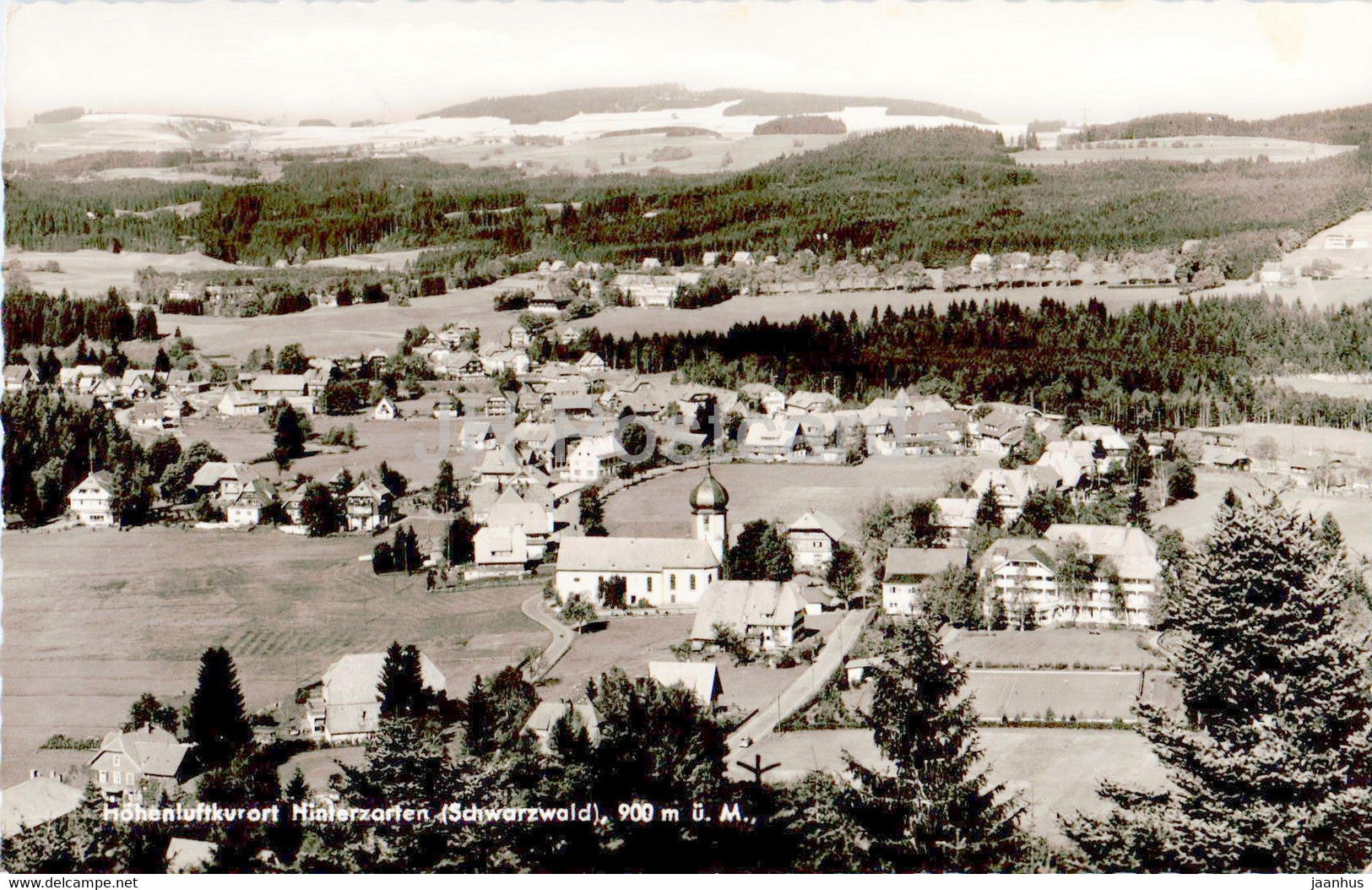 Hohenluftkurort Hinterzarten 900 m - Schwarzwald - old postcard - 1969 - Germany - used - JH Postcards
