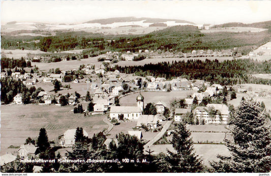 Hohenluftkurort Hinterzarten 900 m - Schwarzwald - old postcard - 1969 - Germany - used - JH Postcards