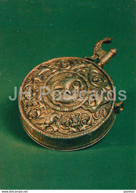 A Powder Flask - Applied Art in Moscow Kremlin Museum - 1978 - Russia USSR - unused - JH Postcards