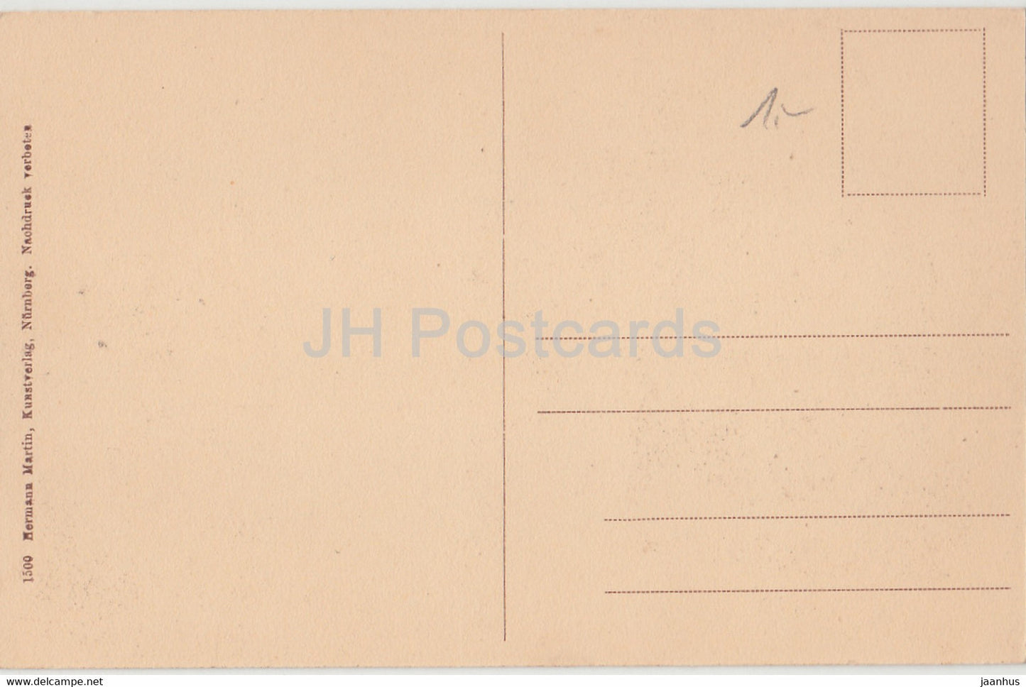 Nurnberg - Apollo Brunnen - Nuremberg - 1500 - old postcard - Germany - unused