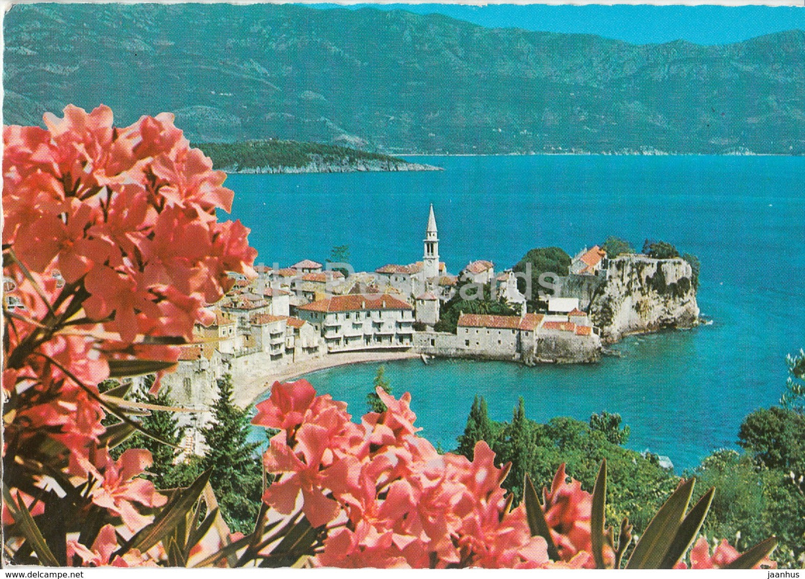Budva - 1977 - Montenegro - Yugoslavia - used - JH Postcards