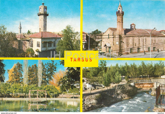 Tarsus - Different views of the City - multiview - 1987 - Turkey - used - JH Postcards