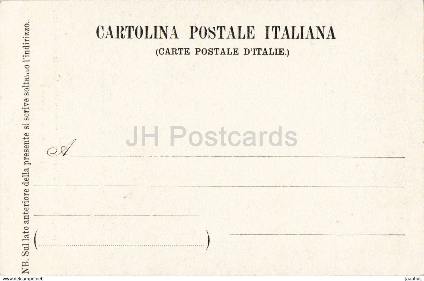 Firenze - Florenz - Stefano Ricci - Monumento a Dante Alighieri - Chiesa S Croce - 953 - alte Postkarte - Italien - unbenutzt