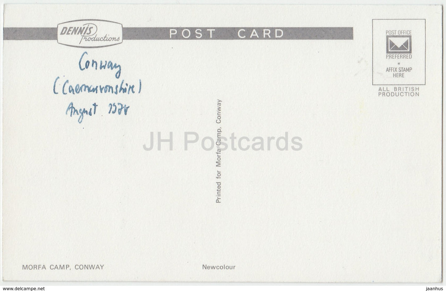 Conway - Morfa Camp - cars - 1970 - United Kingdom - Wales - used