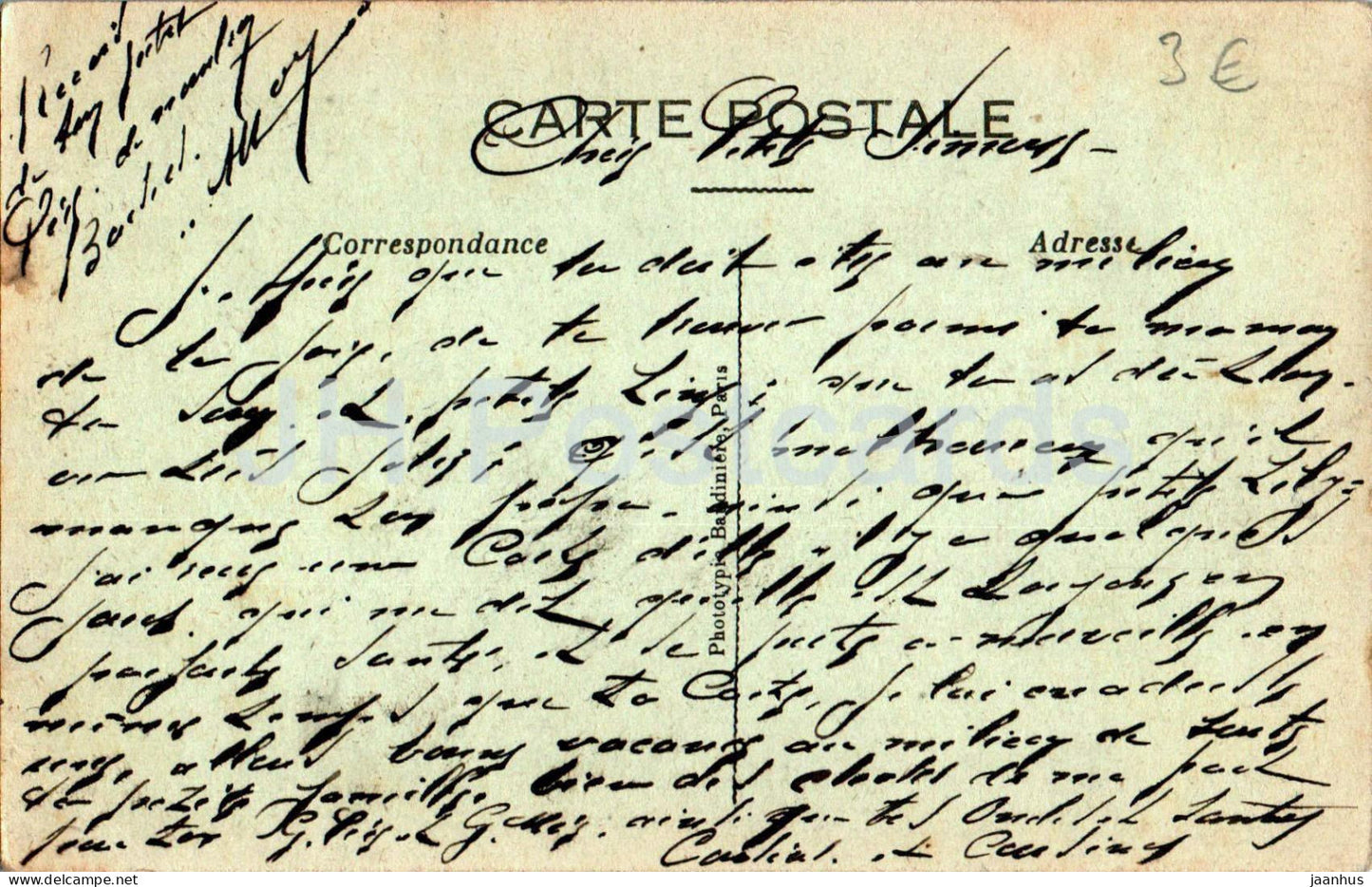 Montmort - L'Eglise - Kirche - alte Postkarte - Frankreich - gebraucht 