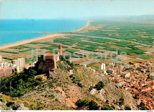 Costa del Azahar - Cullera - El Castillo - castle - 7209 - Spain - used - JH Postcards