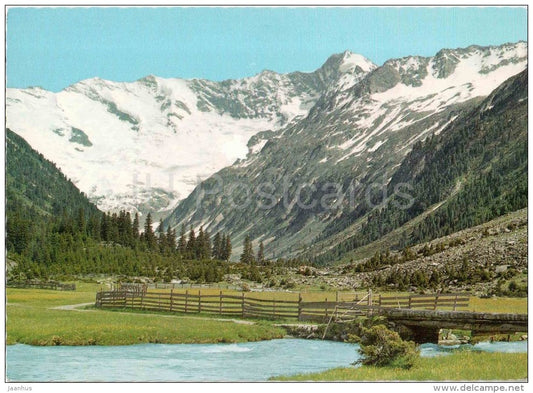 Krimmler Achental und Dreiherrenspitze 3505 m - K 290 - Austria - ungelaufen - JH Postcards