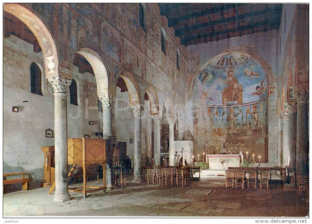 Basilico di S. Angelo in Formis - Capua - Campania - 60/III 973 - Italia - Italy - unused - JH Postcards