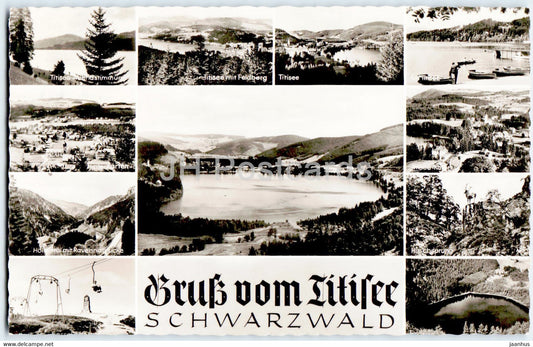 Gruss vom Titisee Schwarzwald - 1964 - Germany - used - JH Postcards
