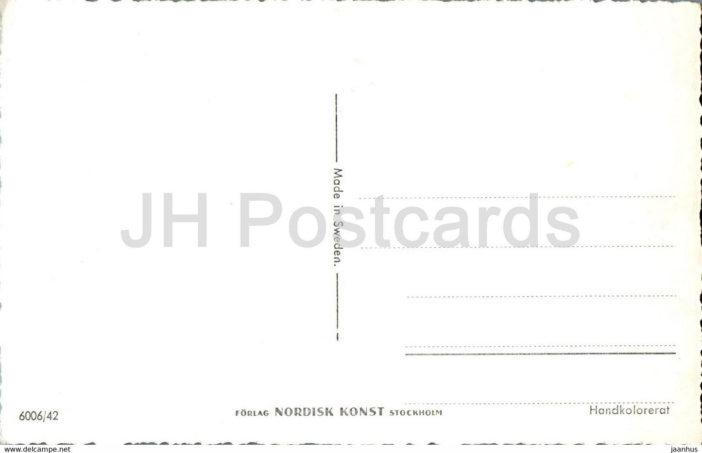 Stockholm - multiview - old postcard - 6006/42 - Sweden - unused