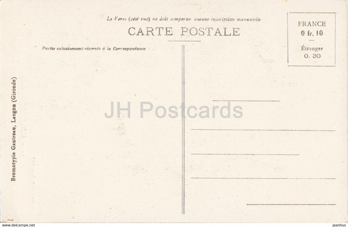 Hagetmau - Monument des Enfants de Hagetmau morts pour la Patrie 1914-1918 - 15 - old postcard - France - unused