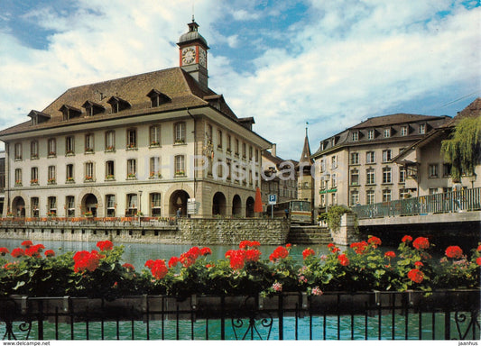 Thoune - Thun - Partie an der Aare - 11043 - 1981 - Switzerland - used - JH Postcards