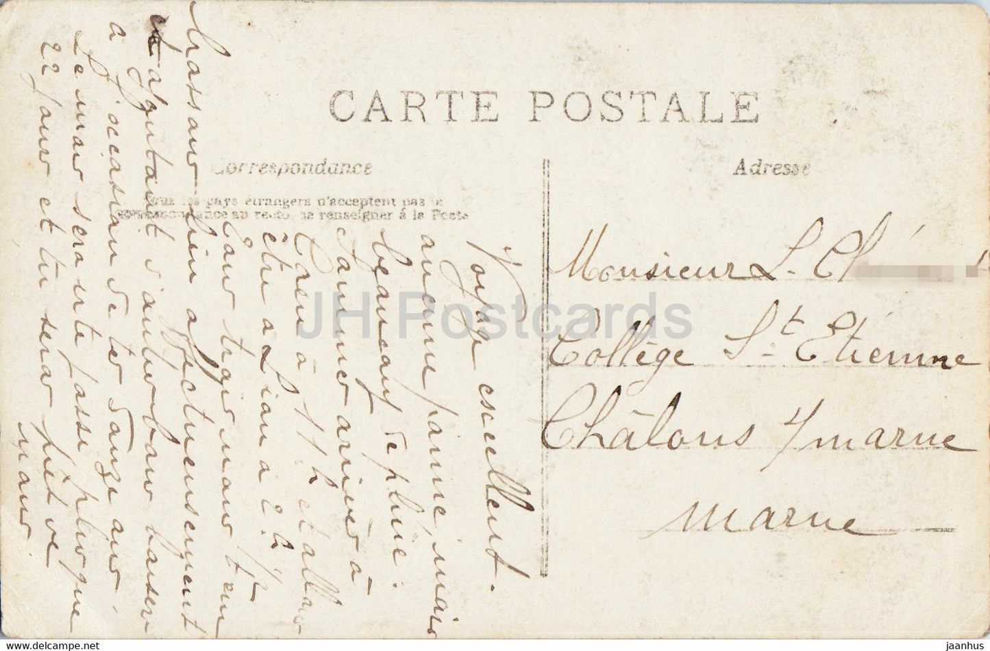 Geburtstagsgrußkarte – Bon Anniversaire – Junge – 626 – AN Paris – alte Postkarte – Frankreich – gebraucht