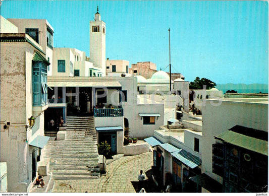 Sidi Bou Said - The Mat Coffee - Tunisia - used - JH Postcards
