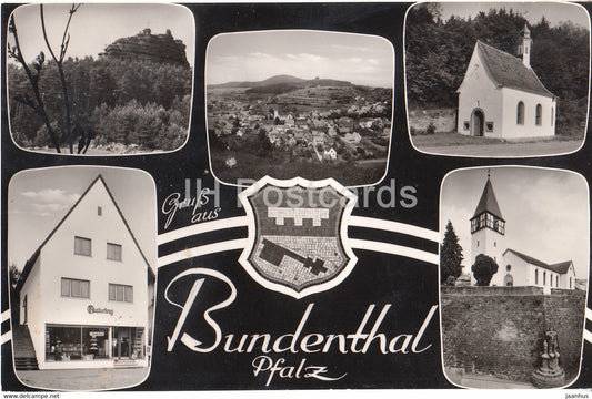 Gruss aus Bundenthal Pfalz - Germany - unused - JH Postcards