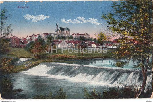 Altkirch - old postcard - 1919 - France - used - JH Postcards