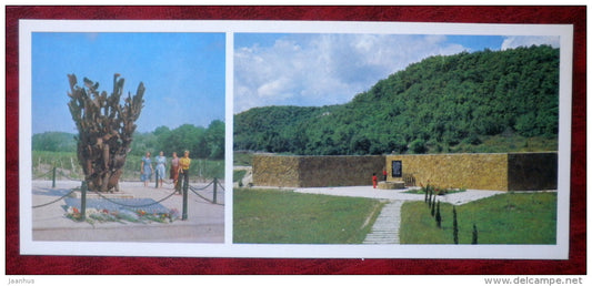 memorial complex Death Valley - Novorossiysk - 1982 - Russia USSR - unused - JH Postcards