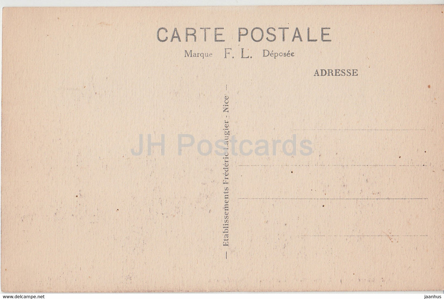 Peira Cava - Kreta Rocheuse de la Mairis et les Alpes - 886 - alte Postkarte - Frankreich - unbenutzt