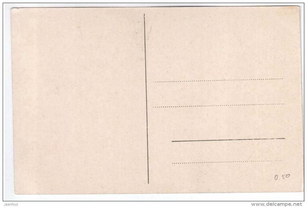 painting by H. Schilder - Temptation - 47 - old postcard - unused - JH Postcards