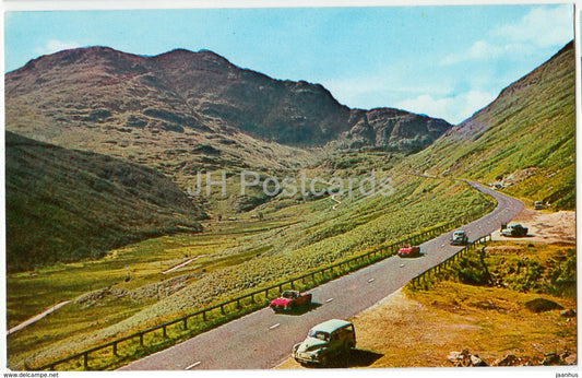 Dunbartonshire - Rest and Be Thankful - Devil' s Elbow - 1970 - United Kingdom - Scotland - used - JH Postcards