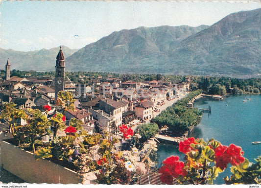 Lago Maggiore - Ascona - Posta Militare - 601 - 1955 - Switzerland - used - JH Postcards