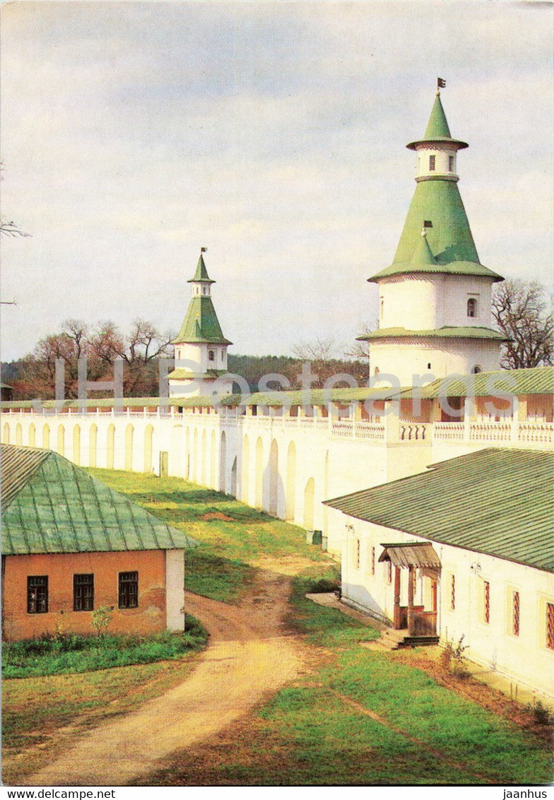 New Jerusalem Monastery - North side - 1990 - Russia USSR - unused - JH Postcards