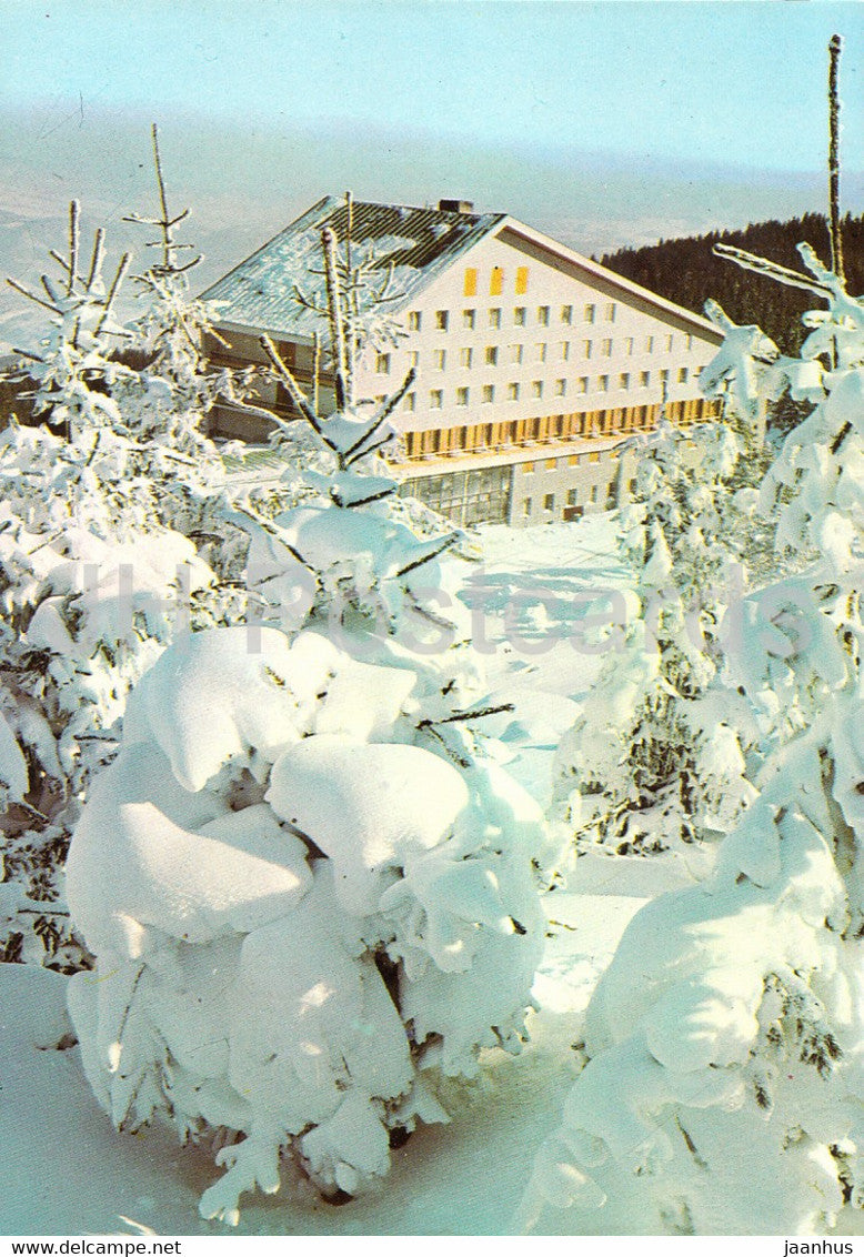 National Park Vitosha - hotel Shchastlivetsa - 1973 - Bulgaria - unused - JH Postcards