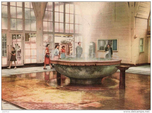 Karlovy Vary - Karlsbad - spa - Vridlo - Czechoslovakia - Czech - used 1958 - JH Postcards