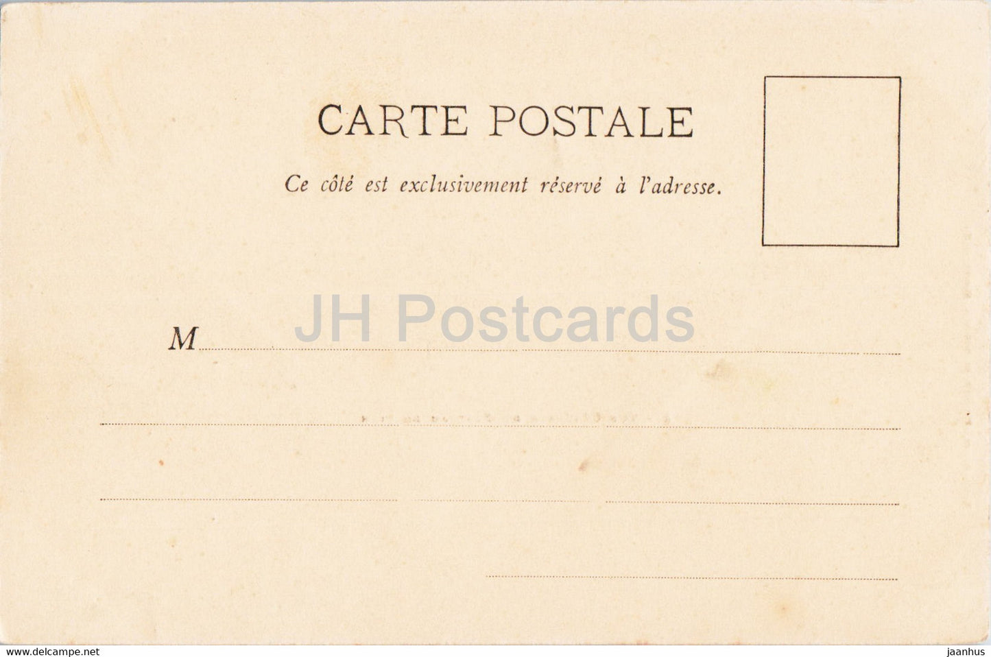 Vue Generale du Plateau de Sion - 6 - old postcard - France - unused