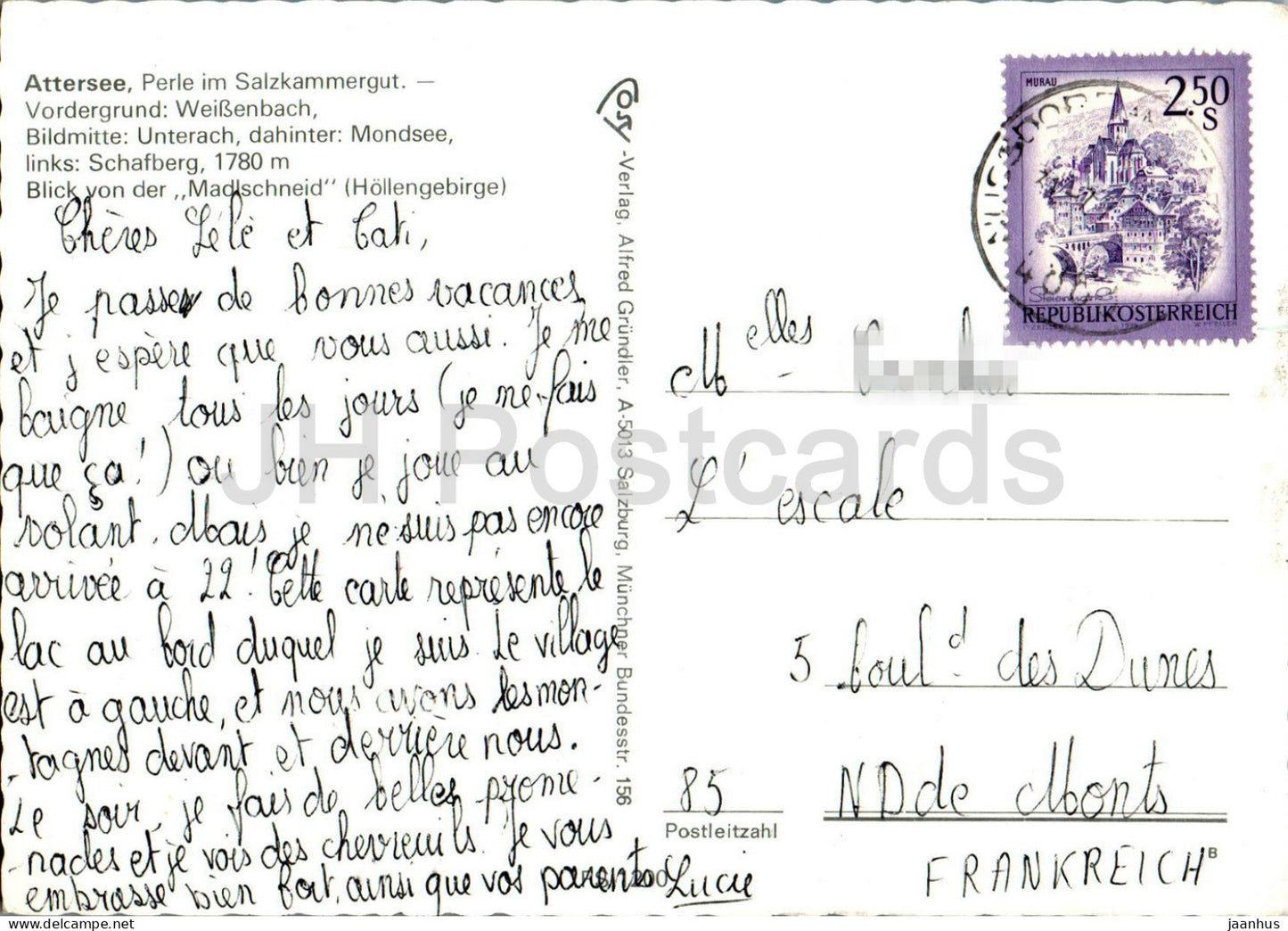 Attersee - Weissenbach - Autriche - occasion