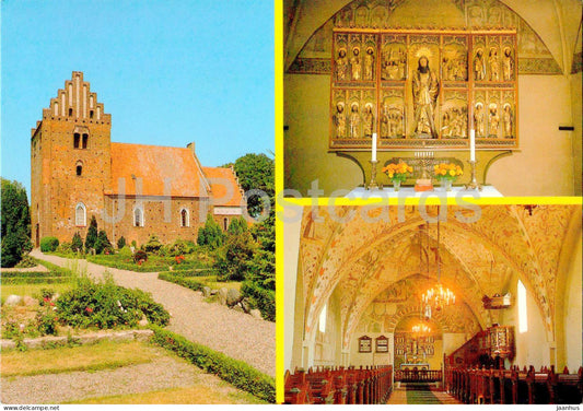 Keldby Kirke pa Mon - church - MO 8 - Denmark - unused - JH Postcards