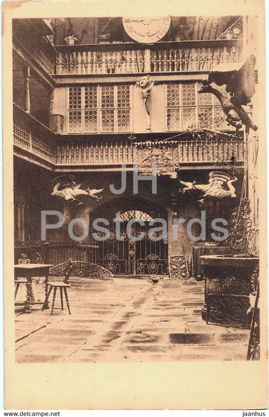 Nurnberg - Pickertshof - old postcard - Germany - unused - JH Postcards