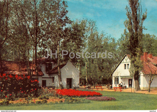 Balaton - Balatonboglar - recreation home Szovosz - 1960s - Hungary - used - JH Postcards