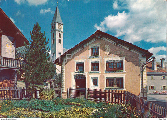 Engadinerhaus in Silvaplana - 13 - 1959 - Switzerland - used - JH Postcards