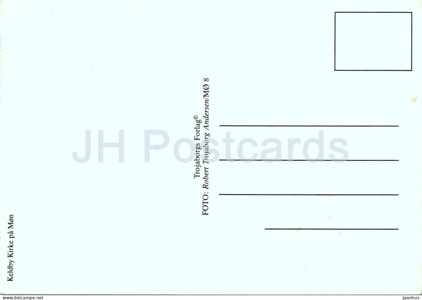 Keldby Kirke pa Mon - church - MO 8 - Denmark - unused