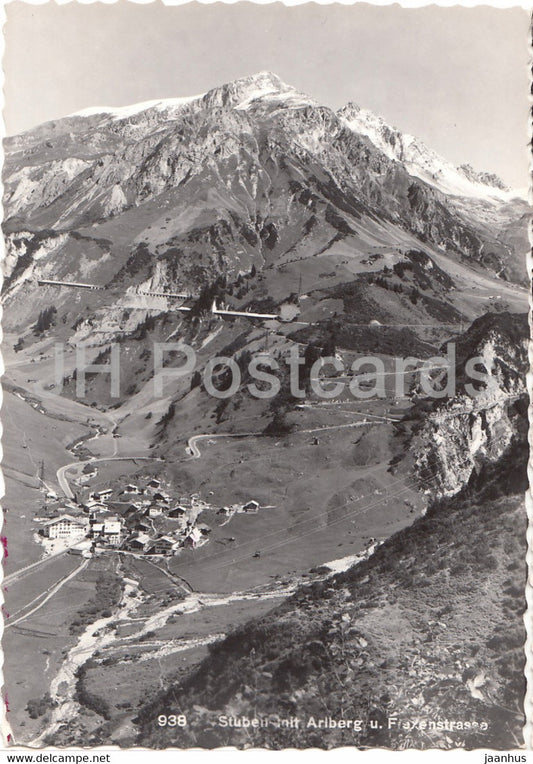 Stuben mit Arlberg u Flexenstrasse - 938 - Austria - unused - JH Postcards