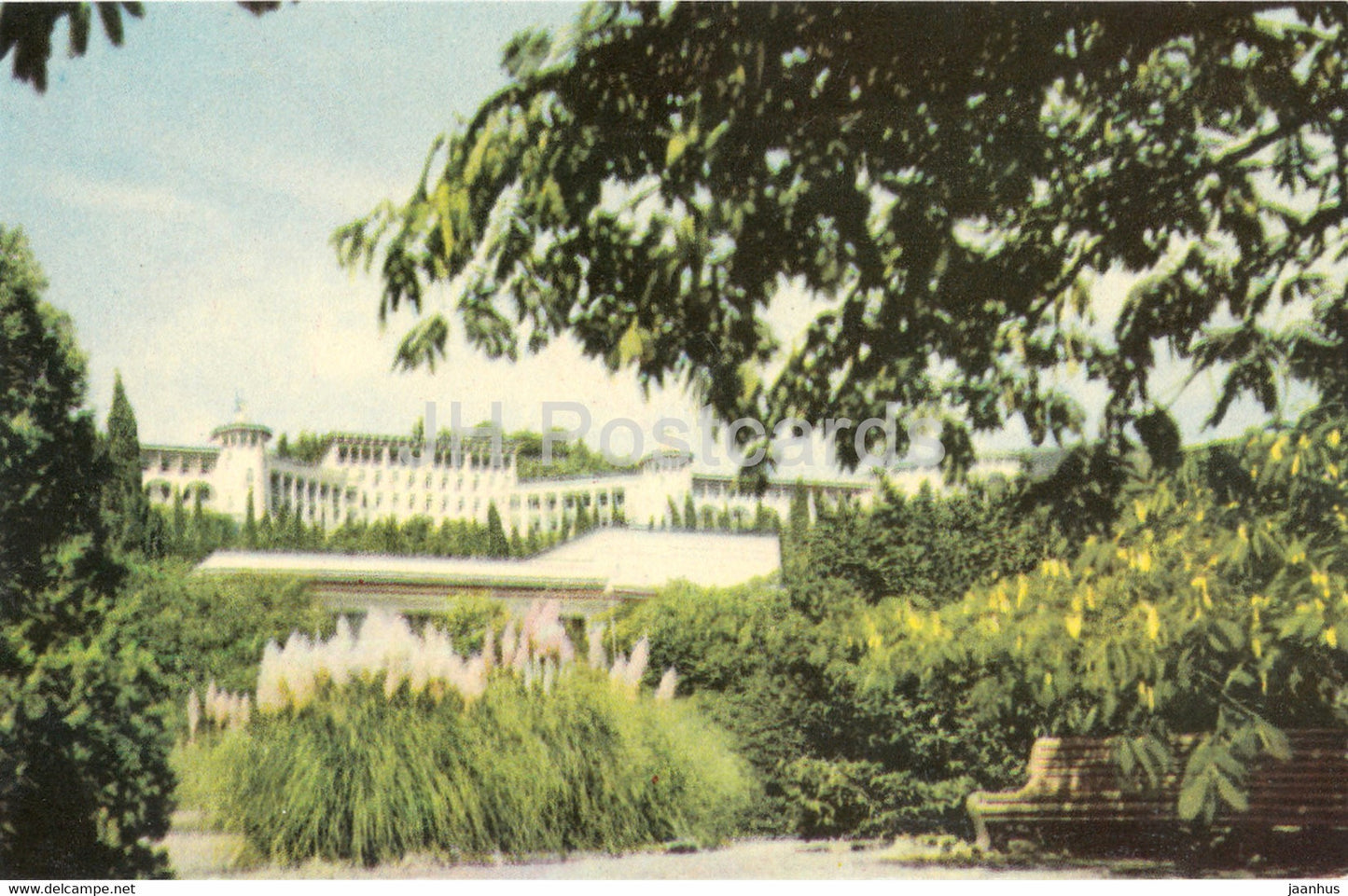 Miskhor - sanatorium Girsky - 1 - Crimea - 1968 - Ukraine USSR - unused - JH Postcards