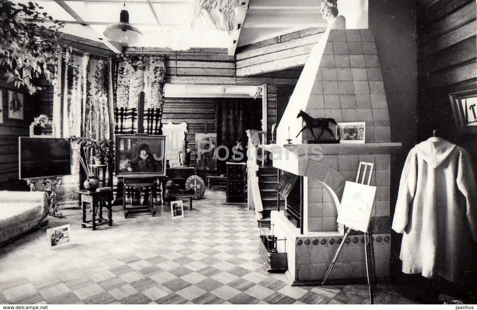 Russian Artist Repin Museum in Penaty - Winter Workshop I - 1979 - Russia USSR - unused - JH Postcards