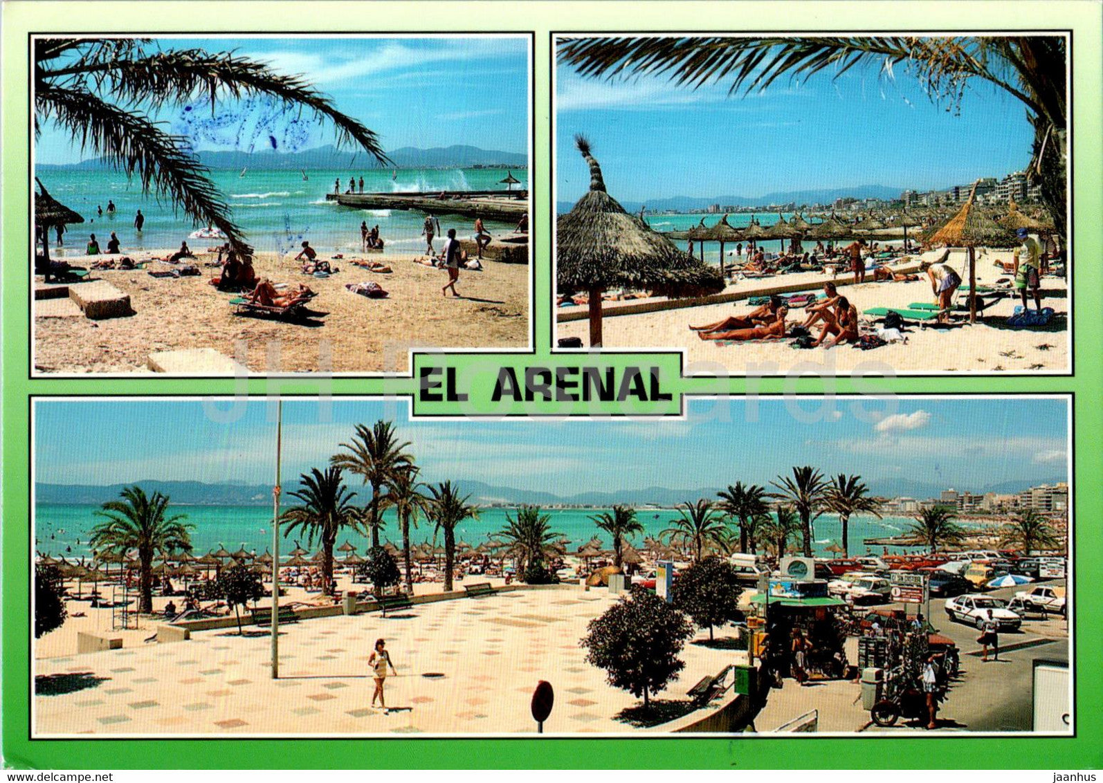 El Arenal - Mallorca - multiview - 403 -2001 - Spain - used - JH Postcards
