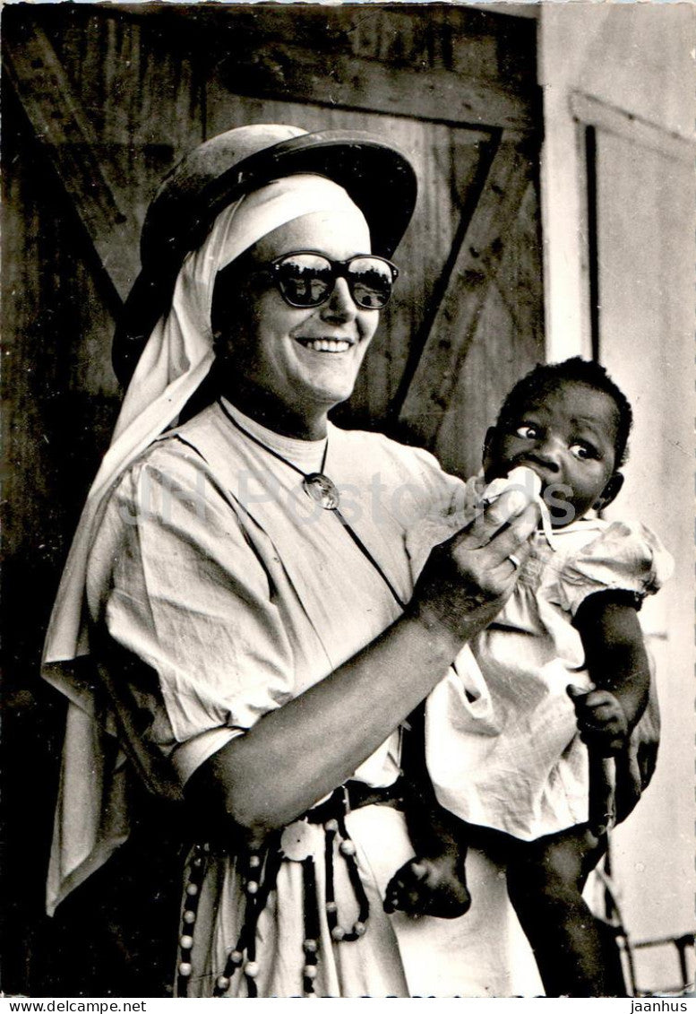 Marie Francoise - l'orpheline de Bediondo - the orphan of Bediondo - Chad - unused - JH Postcards