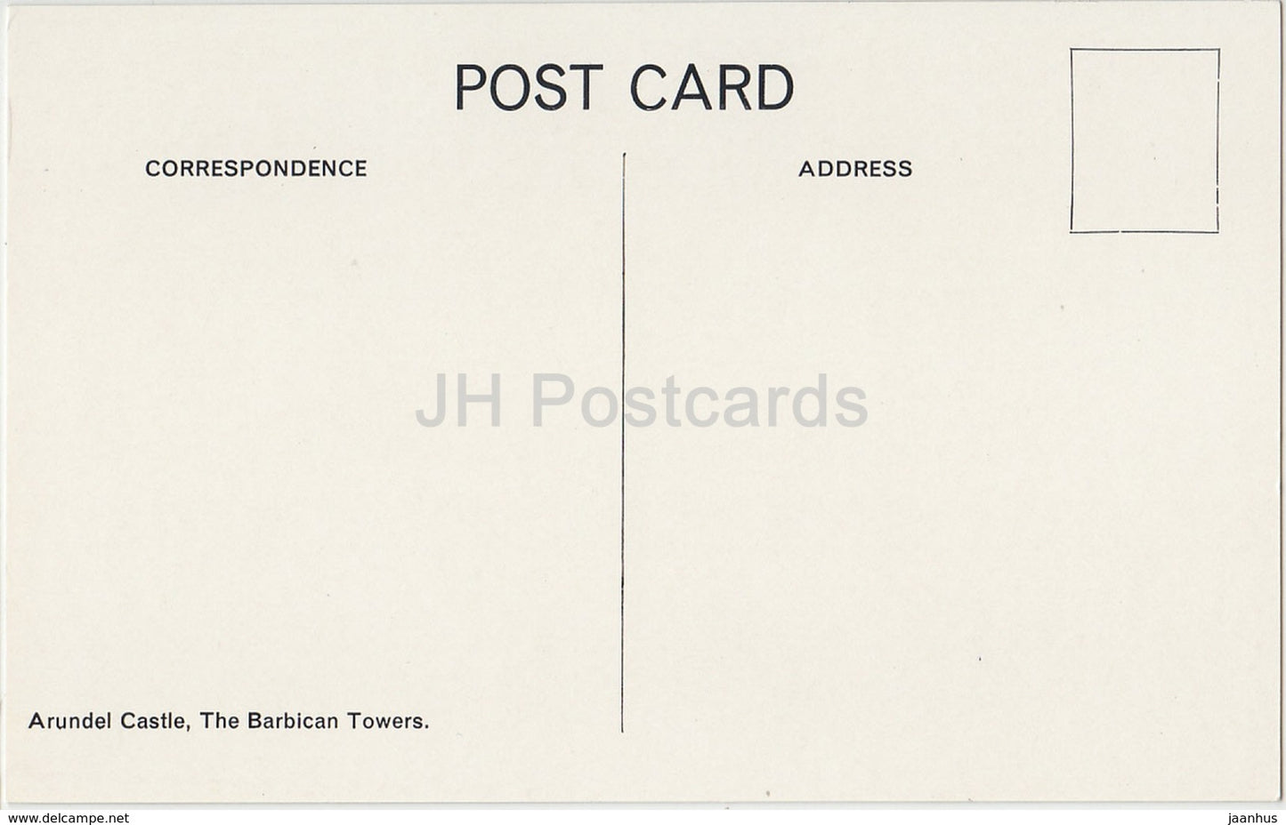 Arundel Castle – The Barbican Towers – Vereinigtes Königreich – England – unbenutzt