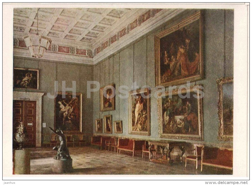 Flemish Art Hall - Leningrad - St. Petersburg - 1954 - Russia USSR - unused - JH Postcards